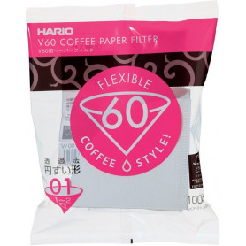 Papierové filtre HARIO V60-01 100ks