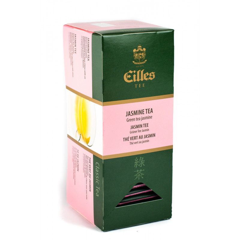 Eilles Tea deluxe zelený čaj s príchuťou jasmínu 25 x 1,5 g