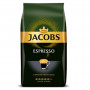 Jacobs Espresso zrnková káva 1kg Tmavo pražené zrná s plnou chuťou a vynikajúcou arómou s nádychom tmavej čokolády priam volajú po kombinácii s mliekom. Jacobs Espresso je perfektné hlavne pre prípravu cappuccina alebo caffè latté, neurazí však ani milovníkov jemnejšieho, ale aj napriek tomu chutného a kvalitného espressa. Váš kávovar už nikdy nebude chcieť inú.