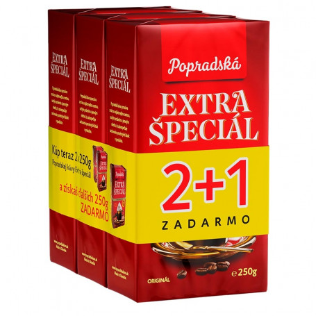 Popradská Extra špeciál espresso 250 g