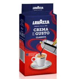 Lavazza Crema & Gusto - mletá káva 250g