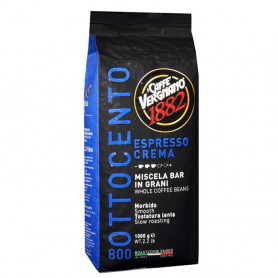 Vergnano Espresso Crema  800 zrnková káva 1 kg