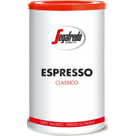 Segafredo Espresso Classico mletá káva doza 250 g