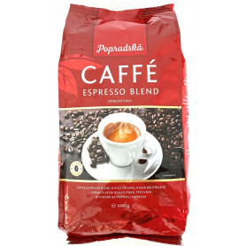 Popradská Caffé Espresso Blend zrnková káva 1 kg