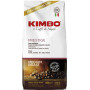 Kimbo Prestige je najobľúbenejšou kávou značky Kimbo. Vyvážená chuť a vyšší obsah arabiky s pridanou robustou robia z tejto zmesi kávu so sladkou chuťou bez kyslosti. Krásna oriešková vôňa, bohatá kréma a vyvážená sladkastá chuť je ideálna pre použitie v gastronómii ale aj v náročnejších kanceláriach a domácnostiach. Pražená tradičnou pražiarňou v Neapole.