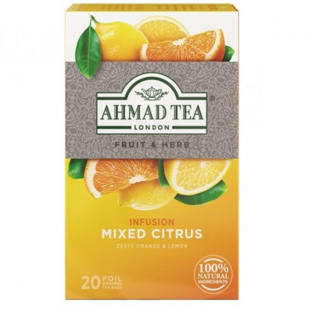 Ahmad Tea ovocný čaj mix citrusov 20 x 2 g