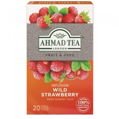 Ahmad Tea ovocný čaj lesná jahoda 20 x 2 g