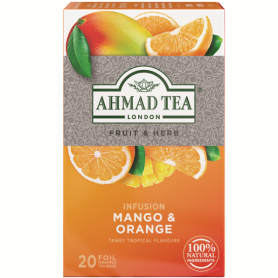 Ahmad Tea ovocný čaj mango a pomaranč 20 x 2 g