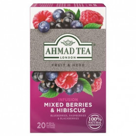 Ahmad Tea ovocný čaj lesné plody a ibištek 20 x 2 g