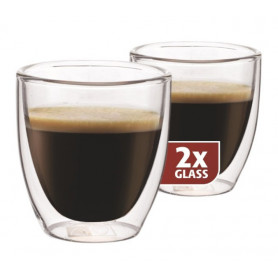 Maxxo DG 808 espresso dvojstenné termo poháre 2 ks