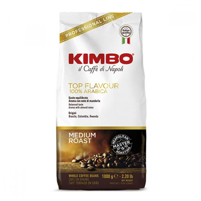 Kimbo Top Flavour zrnková káva 1 kg