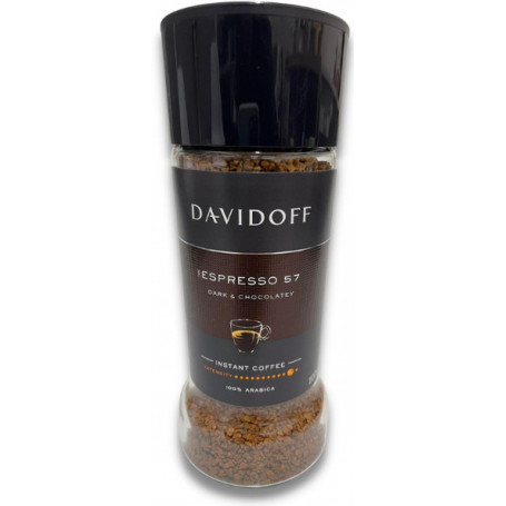 Davidoff Espresso 57 dark chocolatey instantná káva 100 g
