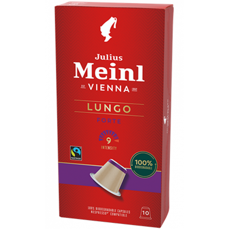 Julius Meinl Lungo Forte para Nespresso 10 unid.