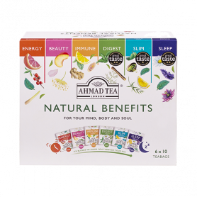 Ahmad Tea Natural Benefits Selection 60 ks