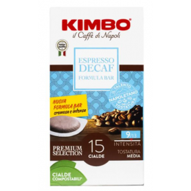 Kimbo Espresso Decaf ESE pody 15ks
