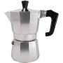 Moka kanvica Pezzetti ItalExpress má klasický vzhľad a patrí k najpredávanejším moka kávovarom z celého radu Pezzetti. Káva pripravená v moka kanvičke má špecifickú plnú chuť.
Telo kávovaru je hliníkové s plastovými úchytkami.
Moka kávovar je vhodný pre nasledujúce typy varičov:
plynový
elektrický
sklo-keramický
Objem uvarenej kávy je cca 150ml.
Tradičná talianska značka moka kávovarov už od roku 1948. Pezzetti patrí medzi vedúcich talianskych producentov moka kanvičiek s dlhou históriou siahajúcou až k samotnému zakladateľovi pánovi Enzio Pezzettimu, ktorý firmu založil spolu so svojím otcom. Kávovary Pezzetti Vám pripravia pravú taliansku kávu plnú výrazných chutí i vôní a zaručujú Vám tak dokonalý pôžitok z každej šálky.