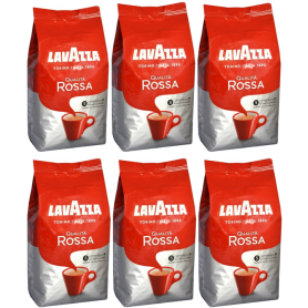 Lavazza Qualitá Rossa zrnková káva 6 x 1 kg