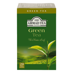 Ahmad Tea Green Tea - 20 x 2 g | Lahodný zelený čaj s kvetinovou arómou