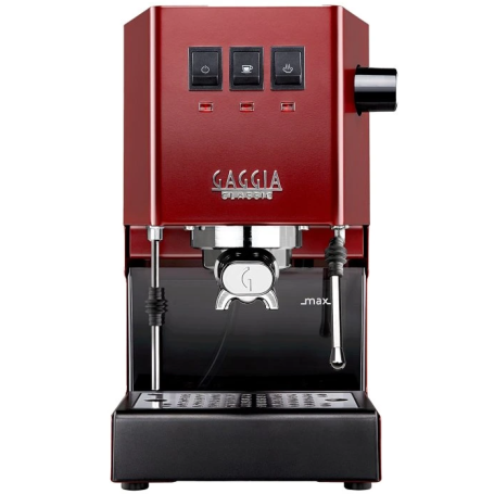 Gaggia New Classic Plus Evo červená – Prémiový pákový kávovar pre dokonalú domácu espresso prípravu