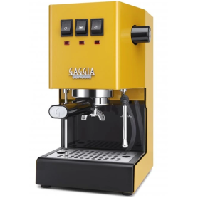 Gaggia New Classic Plus Evo žltá – Prémiový pákový kávovar pre dokonalú domácu espresso prípravu