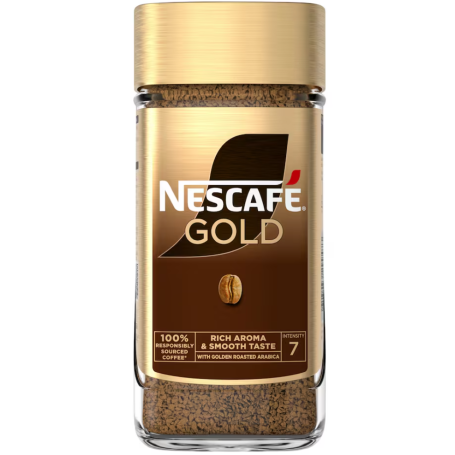 NESCAFÉ GOLD 200g – Jemná 100% rozpustná káva, intenzita 7