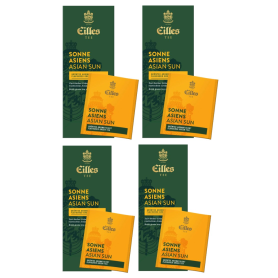 Eilles Tea Asian Sun multipack, štyri balenia aromatizovaného zeleného čaju s citrusmi.