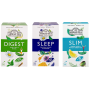 Set funkčných čajov Ahmad Tea Detox & Relax Box s čajmi Digest, Slim a Sleep.