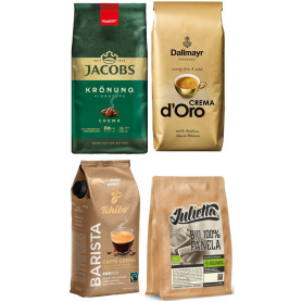 Nemecká kávová klasika 3 kg kávy + BIO Panela zdarma
