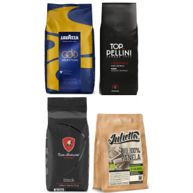 Sviatočný premium mix 3 kg zrnková káva a BIO Panela Julietta zdarma