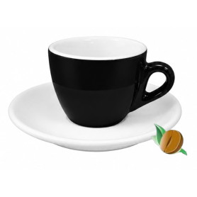 Rosa Jin Jang espresso šálka bielo-čierna 60 ml