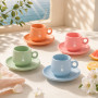 Bialetti Fruit Vibes: Set 4 espresso šálok s podšálkami (60 ml)
