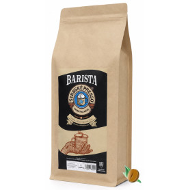 Štrbské Presso Barista 1 kg – nový obal a nová receptúra - pohlad zboku