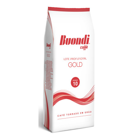 Buondi Gold zrnková káva 1 kg – intenzívna zmes arabiky a robusty na espresso