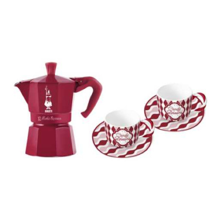 Bialetti Moka Express Candyland 3 šálky vianočný set