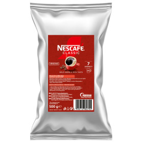 Nescafé Classic 500 g – instantná káva v balení na doma aj do automatov, 100 % prírodné zloženie